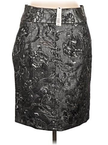 Adrienne Vittadini Faux Leather Skirt (view 2)