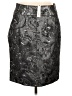 Adrienne Vittadini Silver Faux Leather Skirt Size 10 - photo 2