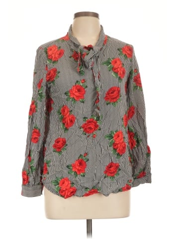 Retrolicious 3/4 Sleeve Blouse (view 1)