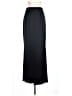 Badgley Mischka Solid Black Formal Skirt Size 10 - photo 1