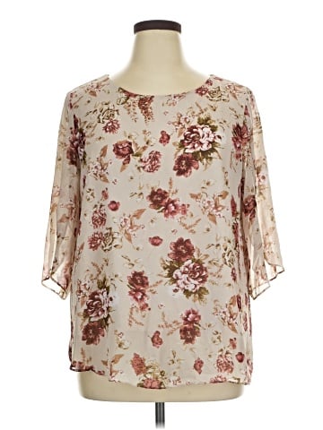 VIISHOW 3/4 Sleeve Blouse (view 1)