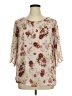 VIISHOW Ivory 3/4 Sleeve Blouse Size XL - photo 1
