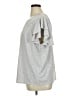 Adrianna Papell Gray Short Sleeve Top Size XL - photo 5