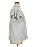 Adrianna Papell Gray Short Sleeve Top Size XL - photo 4