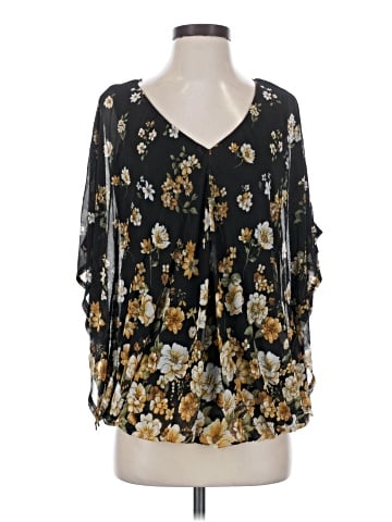 Sara Michelle 3/4 Sleeve Blouse (view 1)