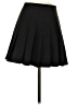 Talula Solid Black Formal Skirt Size 4 - photo 2