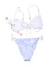 Cider Paisley Blue Two Piece Swimsuit Size XS - photo 2