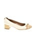 Stuart Weitzman 100% Leather Color Block Ivory Heels Size 6 1/2 - photo 1