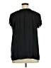 Banana Republic 100% Polyester Black Short Sleeve Blouse Size XL - photo 2