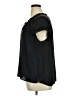 Banana Republic 100% Polyester Black Short Sleeve Blouse Size XL - photo 5