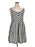 Universal Thread Chevron-herringbone Gray Casual Dress Size XL - photo 1