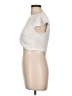 Isabel Marant 100% Cotton Ivory Short Sleeve Top Size Lg (3) - photo 5