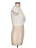 Isabel Marant 100% Cotton Ivory Short Sleeve Top Size Lg (3) - photo 4