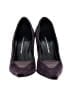 Donald J Pliner 100% Leather Color Block Purple Heels Size 8 - photo 2