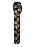 Akira Floral Black Casual Pants Size L - photo 5