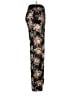 Akira Floral Black Casual Pants Size L - photo 4