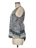 Hem & Thread Blue Sleeveless Blouse Size M - photo 5