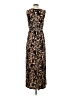 Susan Lawrence Animal Print Brown Casual Dress Size XS - photo 2