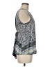 Hem & Thread Blue Sleeveless Blouse Size M - photo 4