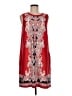 Apt. 9 Paisley Red Casual Dress Size M - photo 1