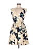 J.Crew Collection Floral Ivory Cocktail Dress Size 6 - photo 1