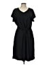 32 Degrees Solid Black Casual Dress Size L - photo 1