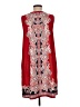 Apt. 9 Paisley Red Casual Dress Size M - photo 2