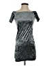 Forever 21 Metallic Gray Cocktail Dress Size S - photo 1