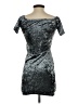 Forever 21 Metallic Gray Cocktail Dress Size S - photo 2