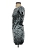Forever 21 Metallic Gray Cocktail Dress Size S - photo 5