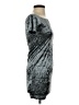 Forever 21 Metallic Gray Cocktail Dress Size S - photo 4