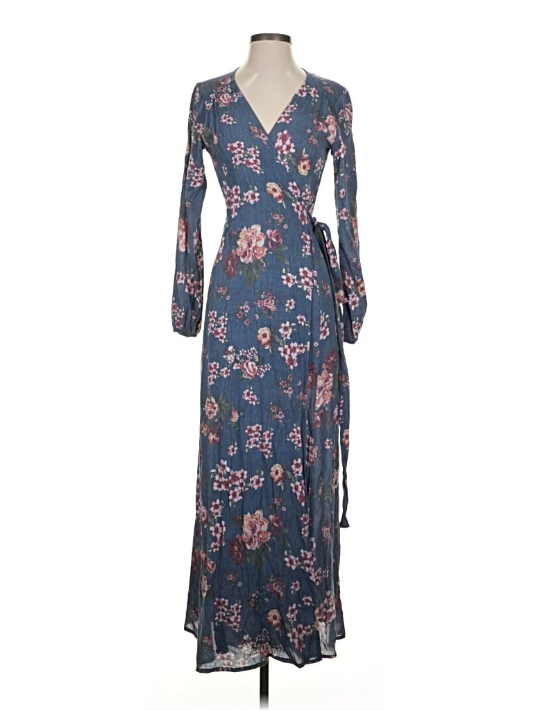 Pre-owned Stillwater Casual Dress In Blue