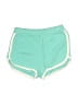 Hanna Andersson 100% Cotton Color Block Teal Athletic Shorts Size 5 - photo 1