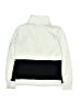 Nike 100% Polyester White Track Jacket Size 6 - photo 2
