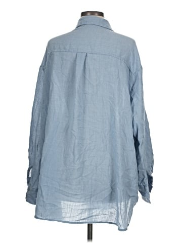 Solai The Label Long Sleeve Button-Down Shirt (view 2)