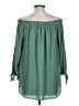 Wishlist Apparel 100% Polyester Green Cardigan Size L - photo 2