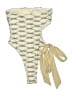 Unbranded Chevron-herringbone Ivory Swimsuit Bottoms Size M - photo 2