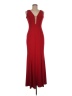 Xscape Red Cocktail Dress Size 8 - photo 1