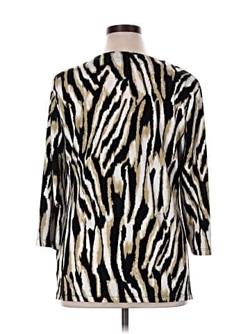 JM Collection 3/4 Sleeve Blouse (view 2)