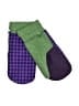 Unbranded Plaid Purple Mittens Size XL - photo 1