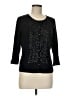 Talbots Black 3/4 Sleeve Top Size M - photo 1