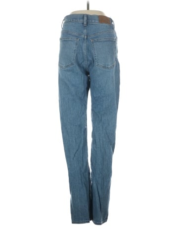 Madewell The '90s Straight Jean in Rondell Wash: Crease Edition (view 2)