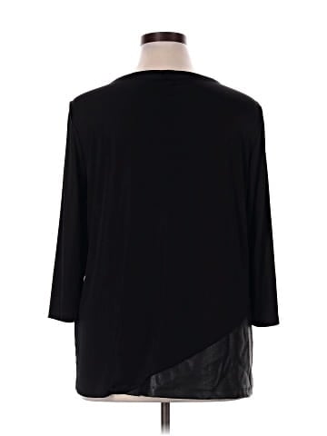 Easywear by Chico's 3/4 Sleeve T-Shirt (view 2)