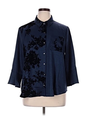 Cato 3/4 Sleeve Blouse (view 1)