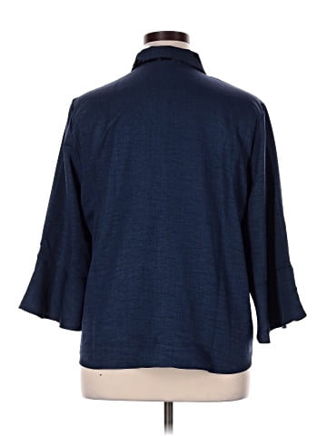 Cato 3/4 Sleeve Blouse (view 2)