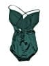 Calia Graphic Green One Piece Swimsuit Size 6 - photo 2