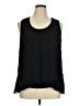 NY Collection 100% Polyester Black Sleeveless T-Shirt Size XL - photo 1