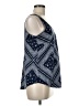 Faded Glory 100% Polyester Blue Sleeveless Blouse Size M - photo 4