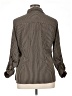 Studio Works Houndstooth Gray 3/4 Sleeve Blouse Size 1X - photo 2