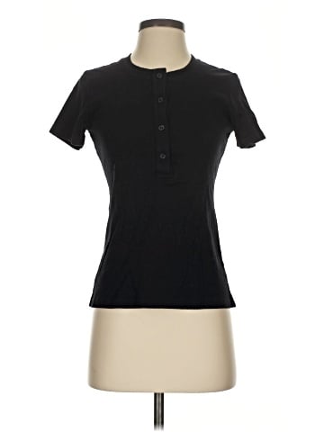 Monrow Short Sleeve Henley (view 1)